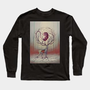 Ominous Deer Long Sleeve T-Shirt